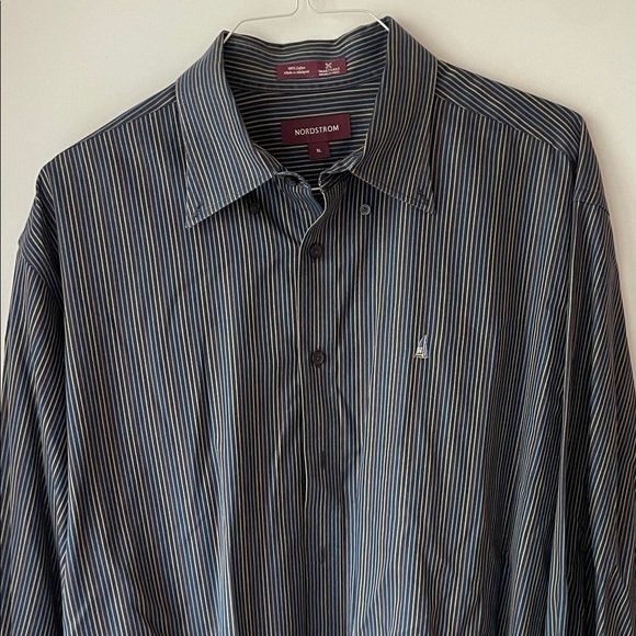 Nordstrom Other - Nordstrom Men's Navy Pinstripe Shirt